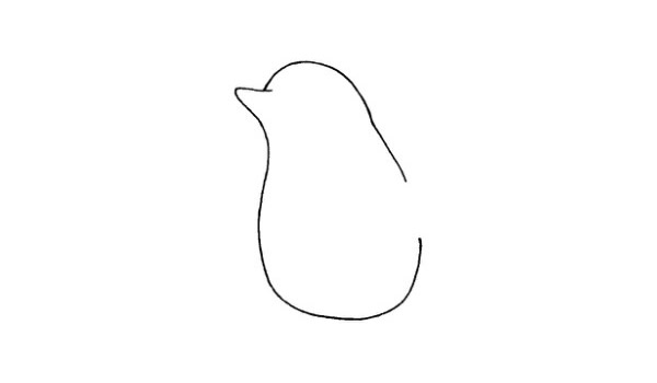 企鹅怎么画 企鹅的简单画法