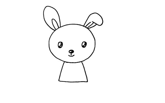 爱吃胡萝卜的小兔子简笔画教程