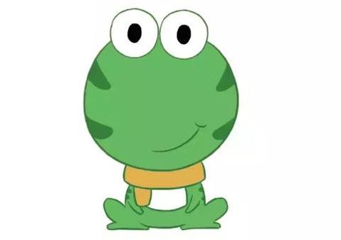 卡通的青蛙怎么画