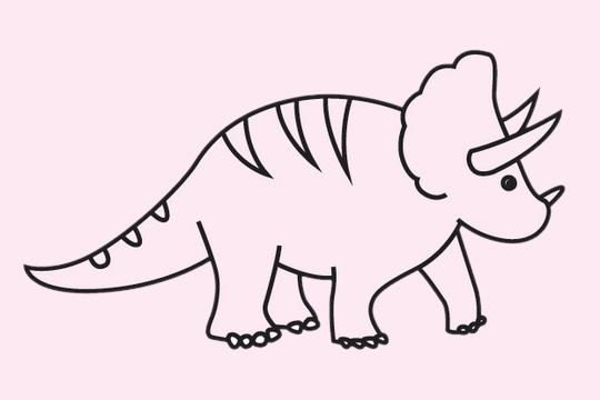 恐龙怎么画简单又好看