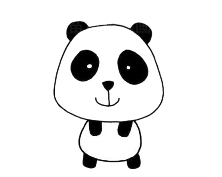 关于大熊猫的简笔画