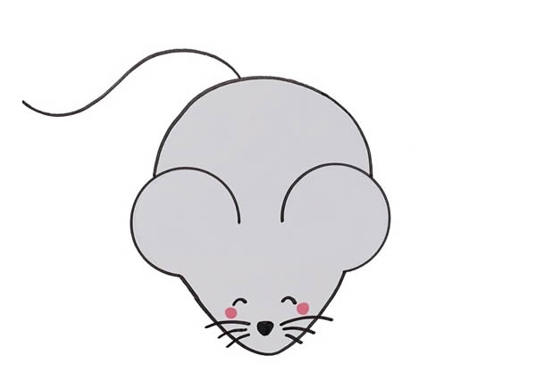 小老鼠怎么画简单又可爱